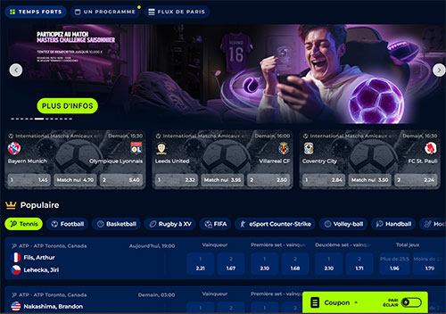 BillionaireSpin Casino paris sportifs